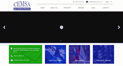Desktop Screenshot of cemsapromotion.com